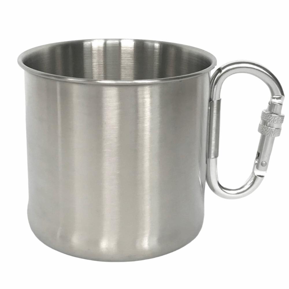 Stainless Steel Outdoor Backpacking Cup With Handle Portable Travel Cup  Outdoor Adventures