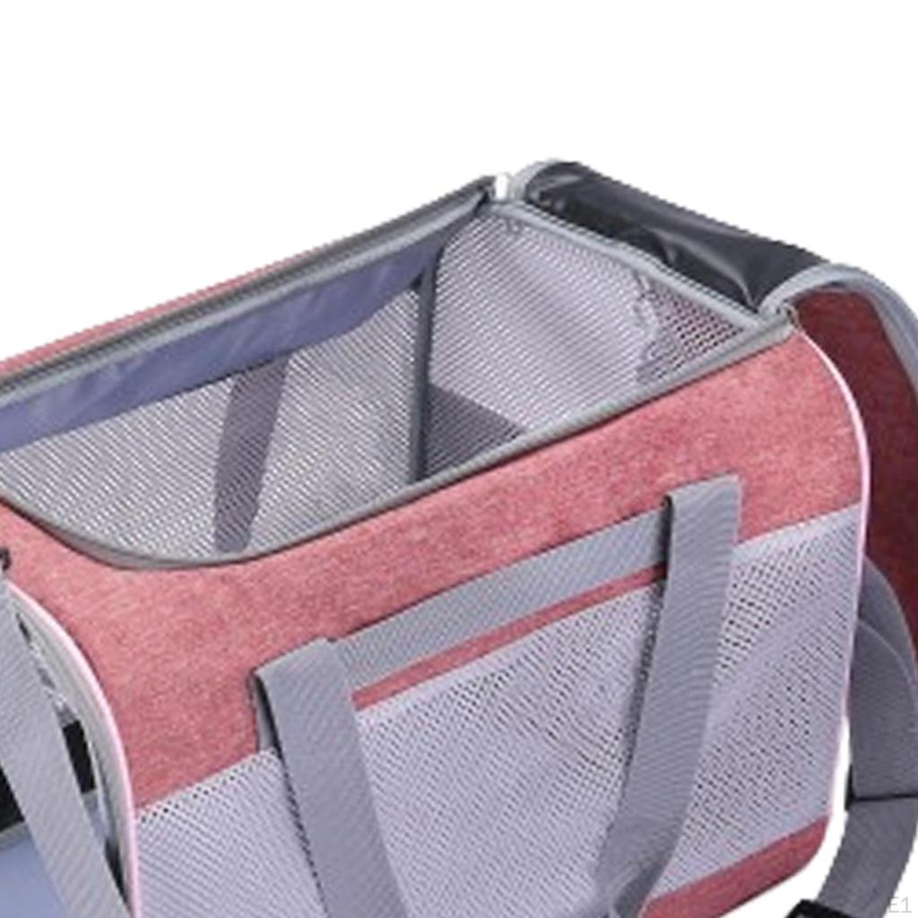 Cat Carrier Bag Airline Approved Ventilated Zipper Closure Small Dog Carrying Handbag