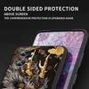 Fashion Dragon Illustration For OPPO Reno 5 6 7 A96 A40 A58 Realme GT A74 A78 Neo2 A74 A78 Find X5 X3 X7 X8 Black Phone Case