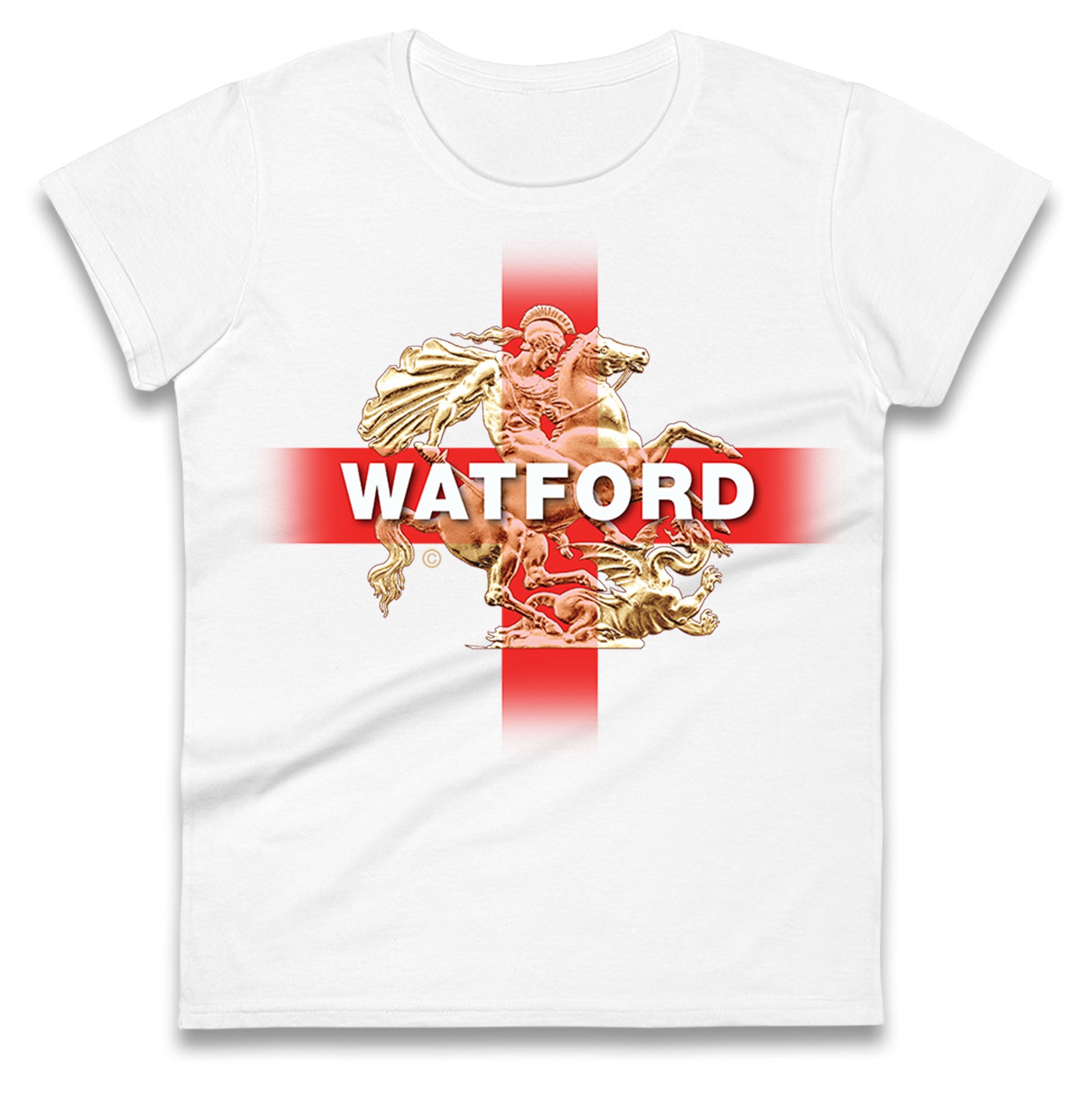 

Watford Football Club Womens Tee T Shirt Mens Tops Unisex Top 4XL