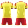 Wholesale football jersey set Men's and women's training game jersey Customized children's short-sleeved student class uniform Quick-drying  jersey