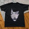 Gothic Woman Face Graphic Tee Unisex
