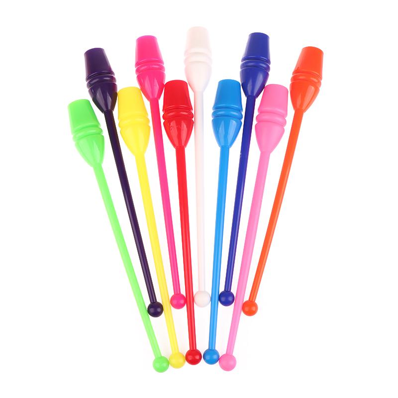1Pc 45Cm Gymnastics Stick Children Adult Gym Fitness Gymnastics Equipment Rhythmic Gymnastics Stick Training Accessories