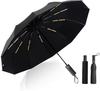 Automatic Opening and Extra Large Large Folding Teflon Foldable UV Sun and Rain Typhoon and Reinforced ConstructionFolding Umbrella, One-Touch