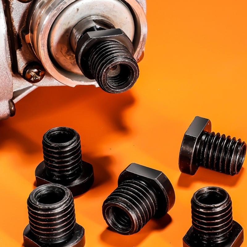 M10 To M14 M16 Thread Converter Adapter For Polishing Pad Backing Pad Polisher Drill Bit Extended Accessory