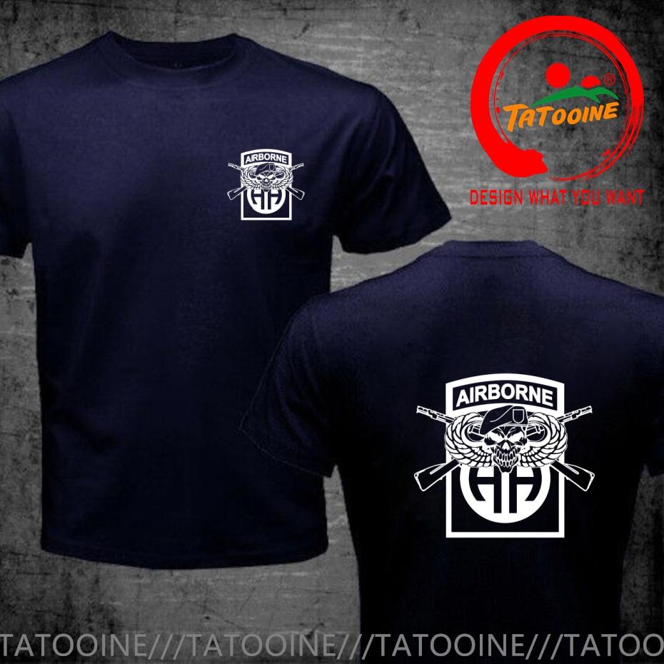 Funny Design 82nd Airborne   Shirt Unisex Fashion Trendy Casual Clothing Stylish Tops Tee Shirt Leisure Tshirt T-Shirt