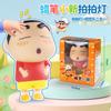 Crayon Shin Chan Genuine Pat On The Head Lamp Creative Design Three Levels Small Night Lamp Student Children Desktop Gift