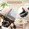 Baby Stroller Bug Net Cute Pattern Universal Breathable Windproof Full Covered Stroller Net