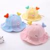 Cotton Kids Fisherman Hat Soft Children's Cap Anti-UV Sun Protection Cap  Boys Girls