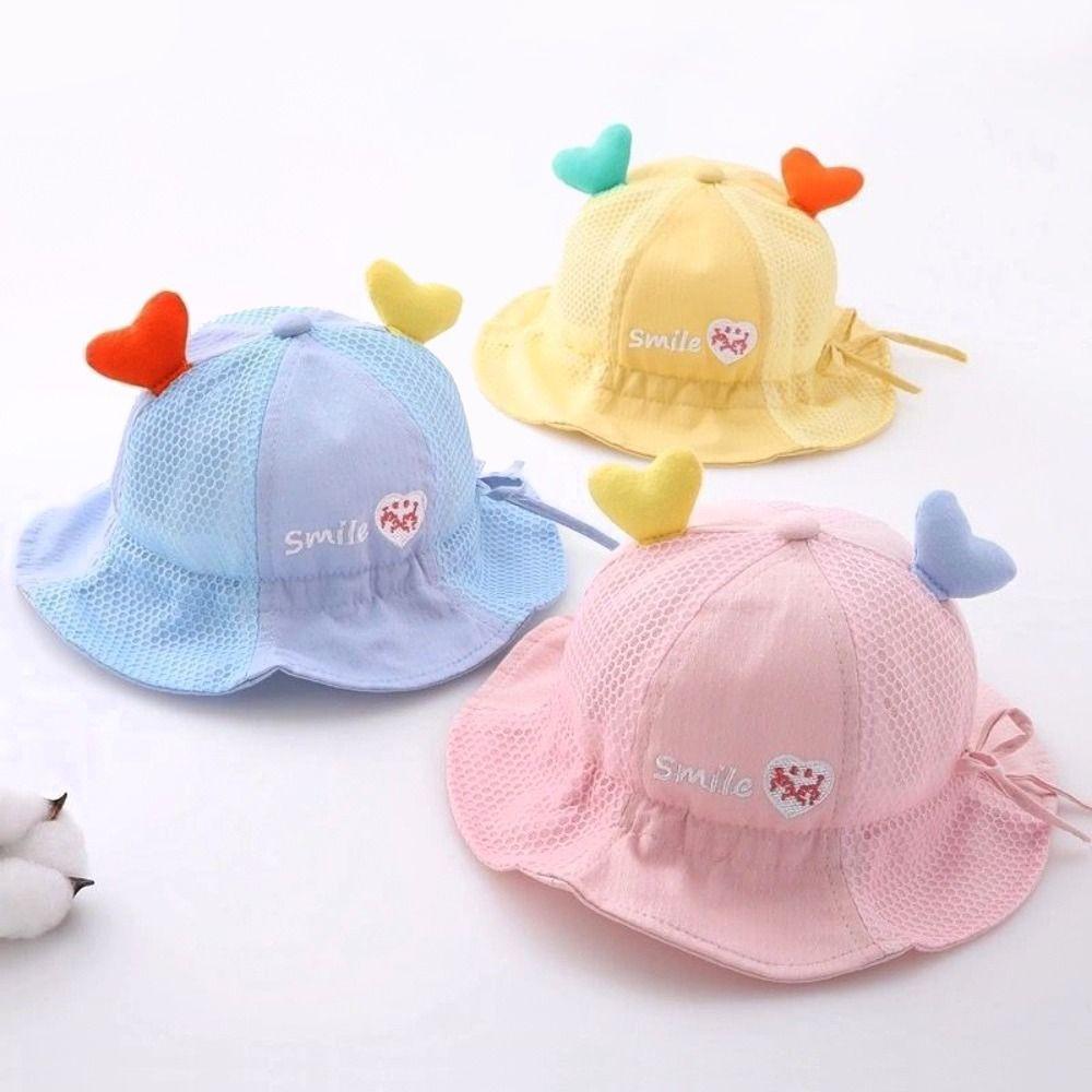 Cotton Kids Fisherman Hat Soft Children's Cap Anti-UV Sun Protection Cap  Boys Girls