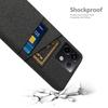 For Xiaomi Redmi Note 13 Pro 5G/Poco X6 5G Slim Case Dual Card Holder Hard PC+Cloth Phone Case