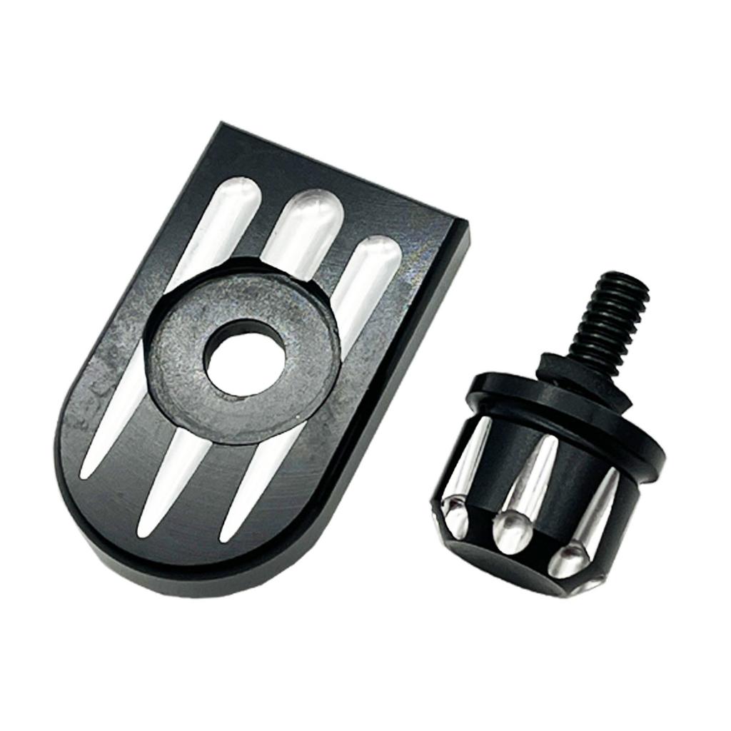 Motorcycle Rear Fender Seat Bolt Tab Screw Mount Knob Cover Fit For Harley Fatboy Touring Glide Softail Sportster XL Dyna