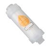 Shower Head Aromatherapy Filter Hard Water Softener Water Purifying Shower Head Filter for Skin and Hair Care Peach