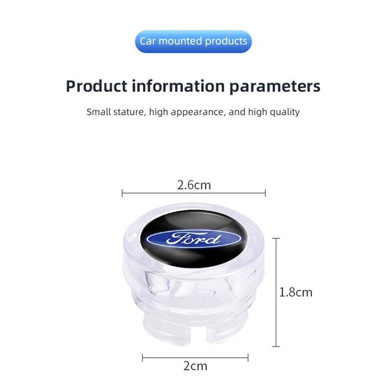 Car Cigarette Lighter Protective Cover Dust Plug Interior Accessories For Ford Focus Fiesta Puma Ranger Kuga MK7 MAX