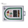 Non-slip Beading Board Bead Design DIY Jewelry Making Tray Flocked Organizer Tool for Necklace And Bracelet Beads Sorting Stringing Multi-groove