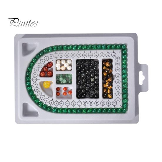 Non-slip Beading Board Bead Design DIY Jewelry Making Tray Flocked Organizer Tool for Necklace And Bracelet Beads Sorting Stringing Multi-groove