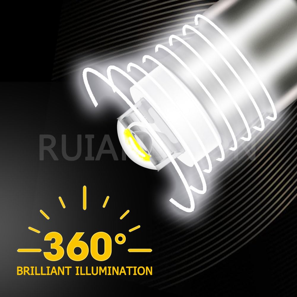 Ruiandsion BA7S Dashboard Light LED Bulb 24V White Instrument LED