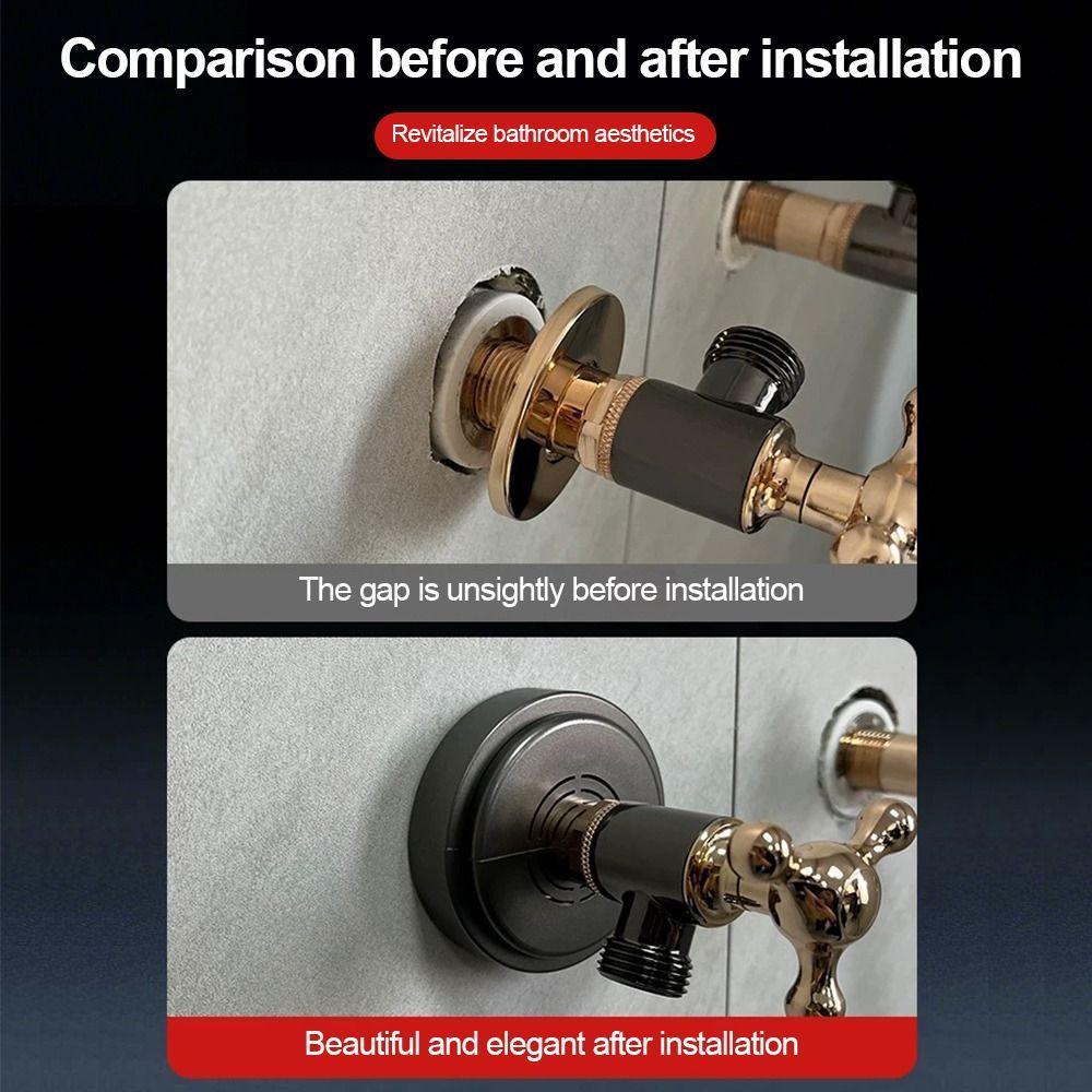 Non Removable Shower Faucet Cover Adjustable Faucet Accessories Faucet Decorative Cover  Shower