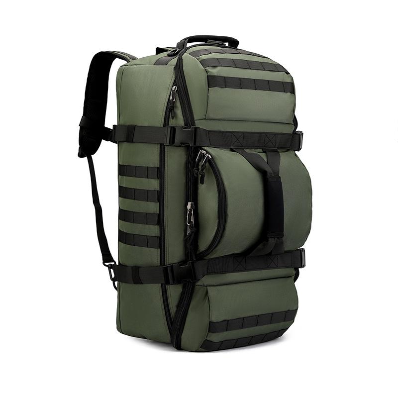 Foldable Cross-Border Wheeled Backpack: Multifunctional Travel & Sports Bag for Men and Women