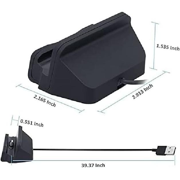 USB C Charger Dock Stand for iPhone 15 Series, Samsung Galaxy, LG, HTC, Google Pixel and More Type-C Phone, USB C Charging Dock for Switch/Switch