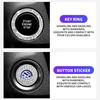 Nieuwe Auto Ontsteking Eén Klik Start Strass Sticker Decoratie Accessoires Voor Volkswagen Tharu R Polo T5 GTI Tiguan Passat