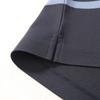 Summer Classic Striped Business Casual Silk Slippery Cool Drop Short Sleeve Polo Shirt with Mulberry Silk