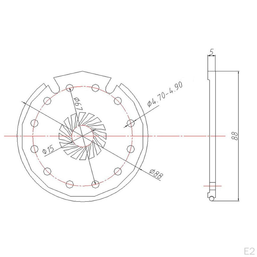 Bike Pas Sensor Power With Waterproof Connector