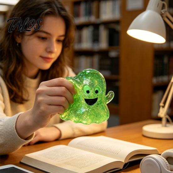 Novelty Gifts for Birthday Halloween Pumpkin Maltose Squeeze Toy, Soft Slow Rising TPR Fidget Toy Interactive Games Travel Stress Relief And