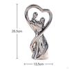 Couple Figurine Statue Art Crafts Lovers Sculpture Valentine's Day Ornament for Cabinet