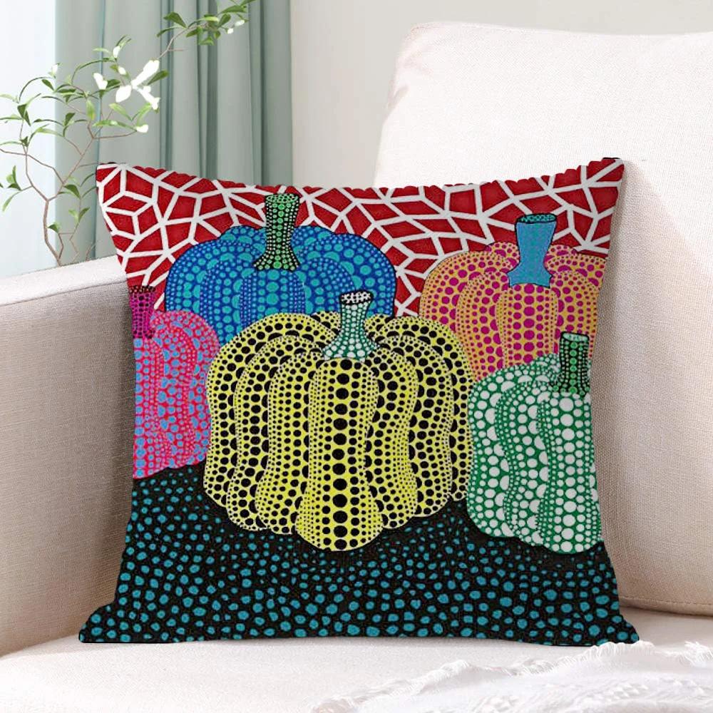 Pillow Cover Pumpkin Luxury Living Room Decoration Decorative Pillowcase Gifts Cushion Covers Home 45X45 Cushions