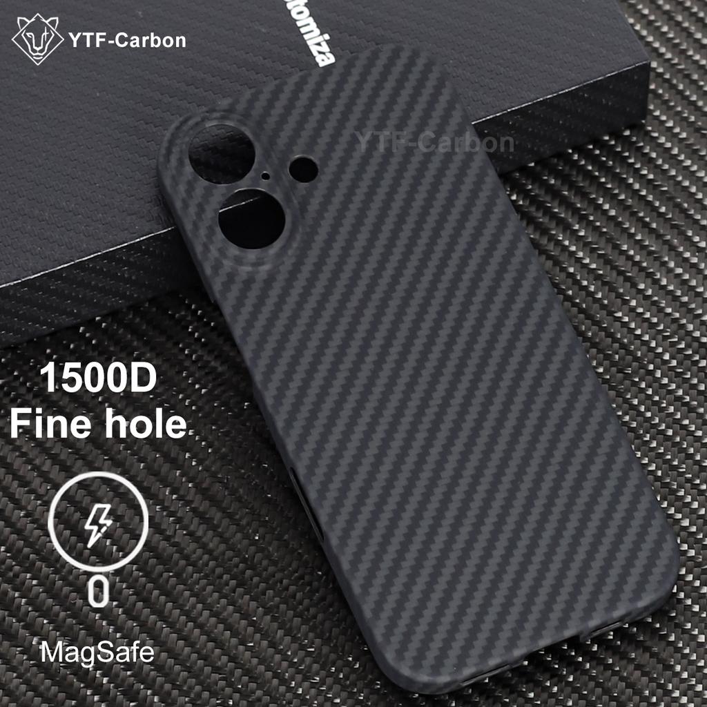 YTF-Carbon Magnetische Hülle Für iPhone 17 17Pro Aramid Carbonfaser Hülle Für Magsafe 17ProMax 17Air Hülle Handy Zubehör