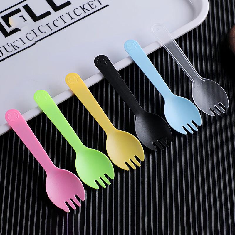 HUIHUADU Einweg-Plastiklöffel