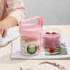 Breakfast Fruit Oat Yogurt Salad Cup With Lid And Spoon Food Seal Storage Bento Box Fitness Fat-Reduced Taper Bowl