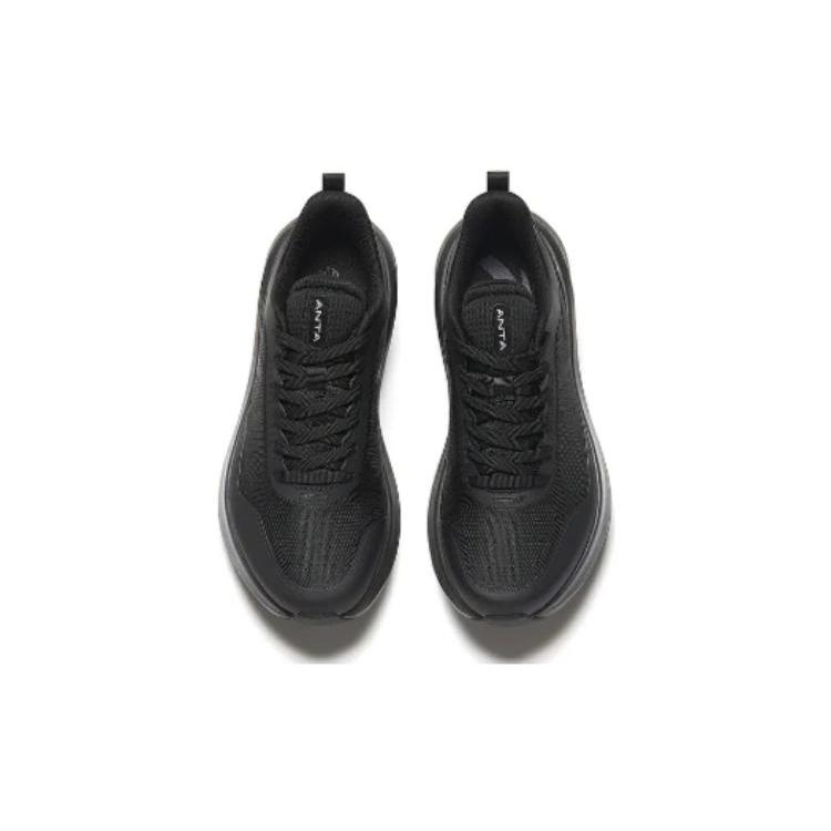 New Anta Cushioning Wear Resistant Low Top Training Shoes Women's Black 122417757-2