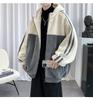 Men's Trendy Lambswool Coat with Velvet Lining - Winter Stand Collar Jacket for Couples
