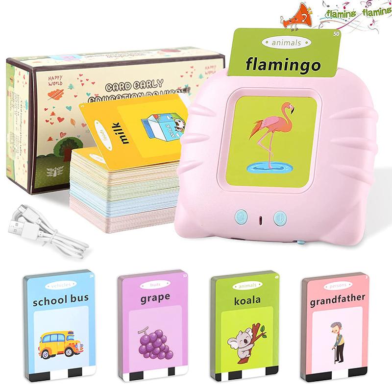 Talking Flash Cards for Toddlers 224 Sight Words Flash Cards Kids English Language Electronic Book Kids Learning Educational Learning Toys Playsets