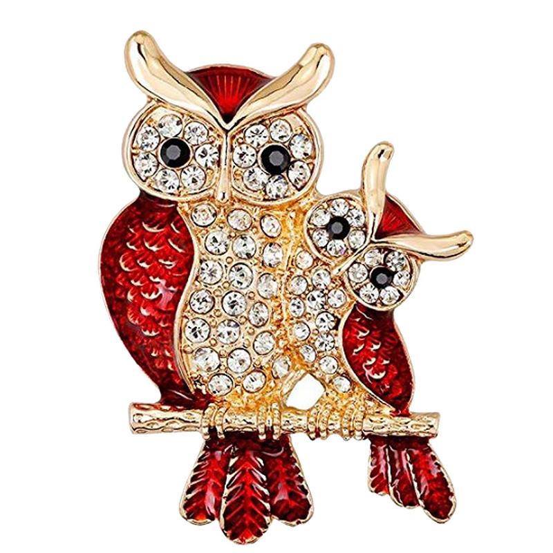 Брошь «Совы», рождественские подарки, булавки, корсаж, две булавки совы, костюм, ретро броши