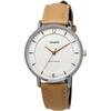 Casio Analog Quartz Women's Watch LTP-VT04L-7A1 Beige Leather Band Overseas Model