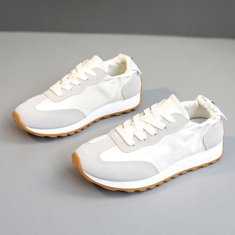 

Internet celebrity Forrest Gump sports shoes female students 2025 summer and autumn Korean version versatile dad shoes breathable casual moral trai 35 белый