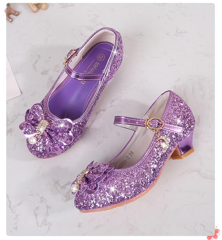 Girls' Gold High Heels - Korean Style Fashion Shoes for Spring/Autumn Performances