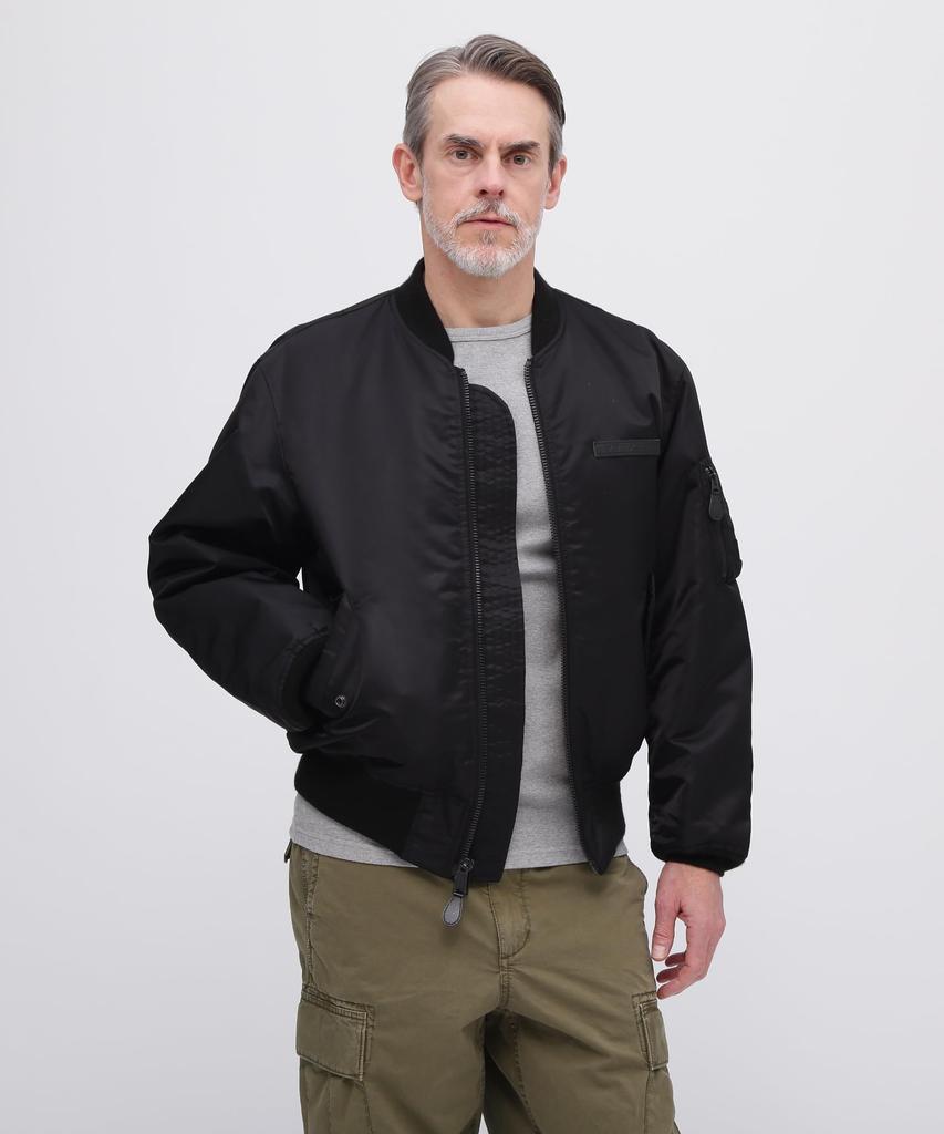 Avirex 50th Anniversary SIGNATURE BIG LOGO Signature Big Logo Size L 010 Black MA-1 MA-1 Men's 783-5952019