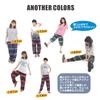 [Okinawa Giken] Asian Pants, Sarouel Pants, Aladdin Pants, Men's and Women's Ethnic Long Pants AP-SR1524 (Red)