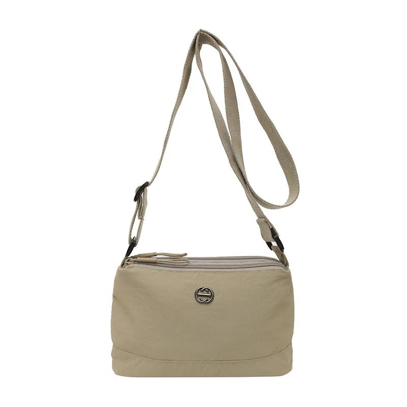 Multifunctional Canvas Crossbody Bag Waterproof Portable Casual Versatile Fashion New