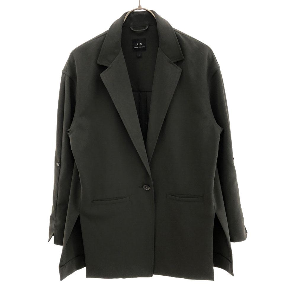 

ARMANI EXCHANGE приталенный пиджак серый Женский Б/У