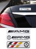 GLC GLB 3D Aluminum Mercedes Benz Badge Car Styling Stickers Decal Accessories For AMG W177 W176 X166 X167 C257 C218 X253 C118