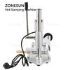 ZONESUN ZS-100B Dual Use Hot Foil Stamping Machine Manual Bronzing Machine For Pvc Card Leather Pencils Paper Stamping Machine
