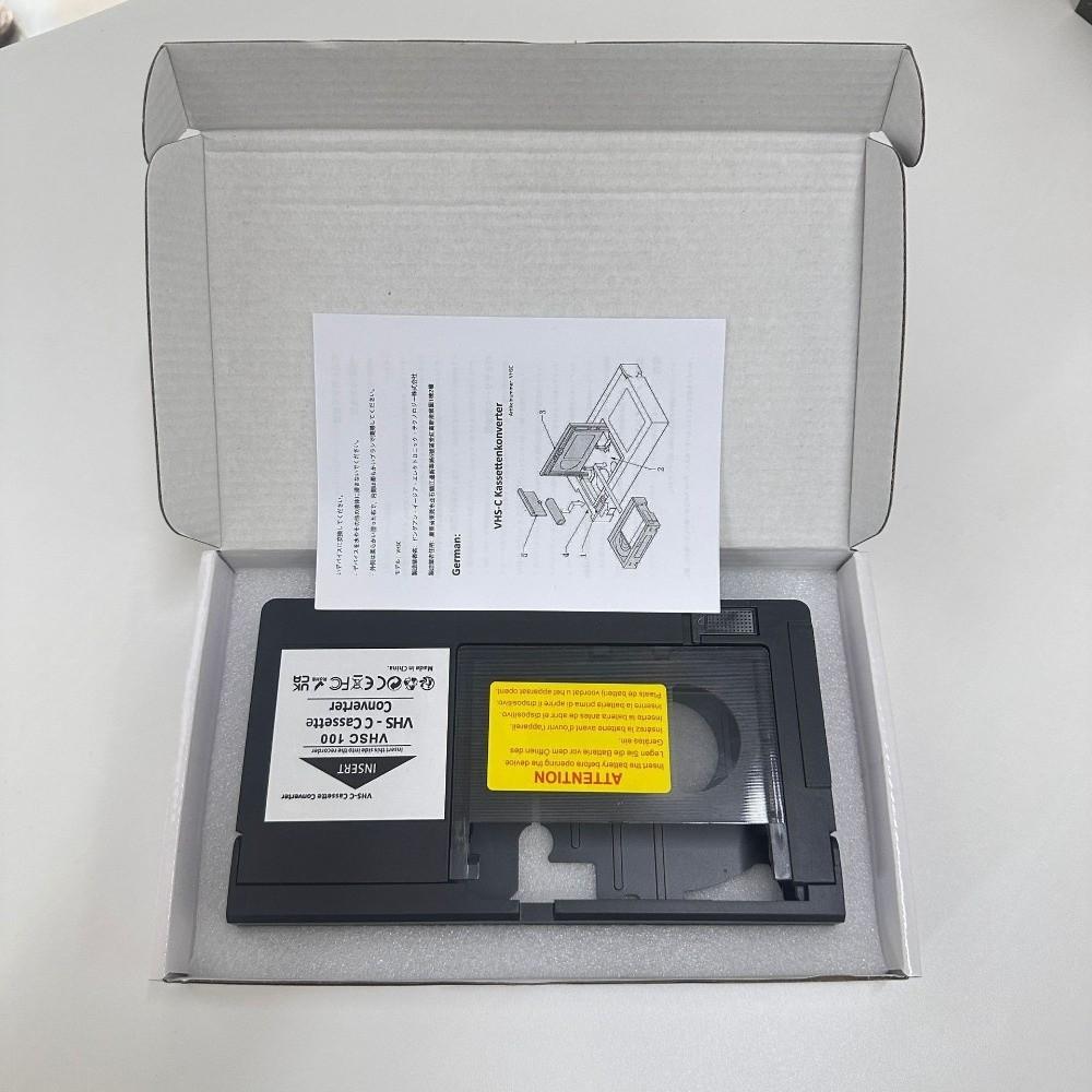 One Key Control for VHS To for VHSC Cassette Converter  for Old Video Memory Restoration
