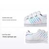 Superstar Bambino Iridescente Scarpe da Ginnastica per Bambini Bianco Bianco Nuvola Nero Core GV8903