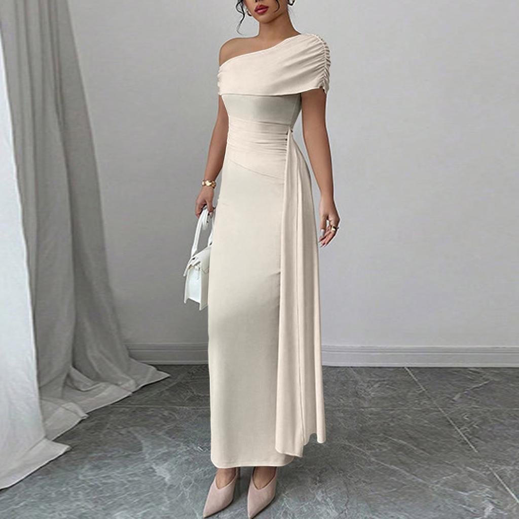 Women's Casual Fashion Short Sleeve Retro Retro Dress