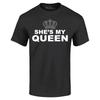 She's My Queen T-shirt Matching Couples Valentine's Day Shirt